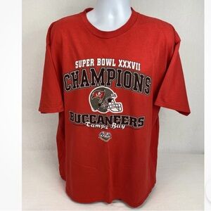 Vintage NFL Superbowl XXXVII (37) Tampa Buccaneers Championship Tee 2003